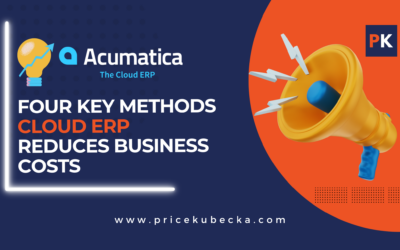Four Key Methods Cloud ERP Reduces Business Costs